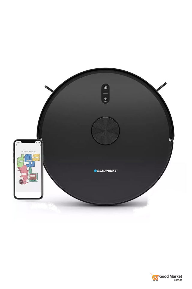 Blaupunkt S10 Robomaster Robot Süpürge Siyah