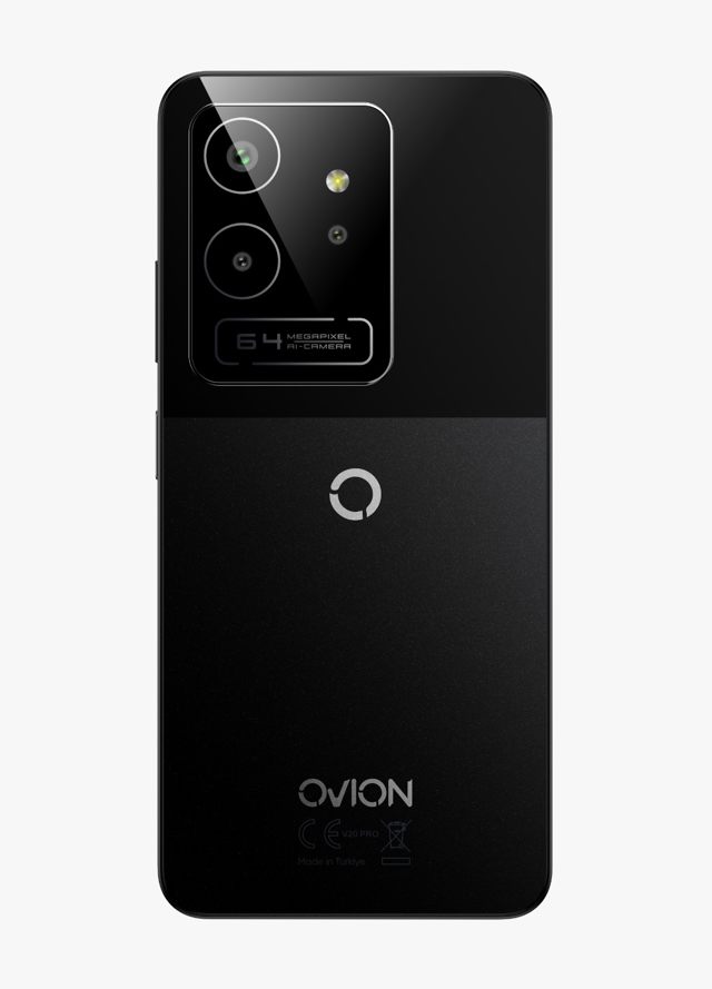Ovion V20 Pro 256 GB Akıllı Cep Telefonu Siyah - Ovion Türkiye Garantili