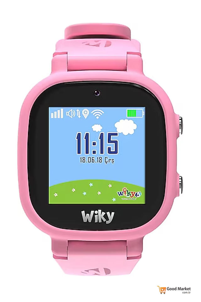 WIKY 5E GPS KIDS WATCH PINK