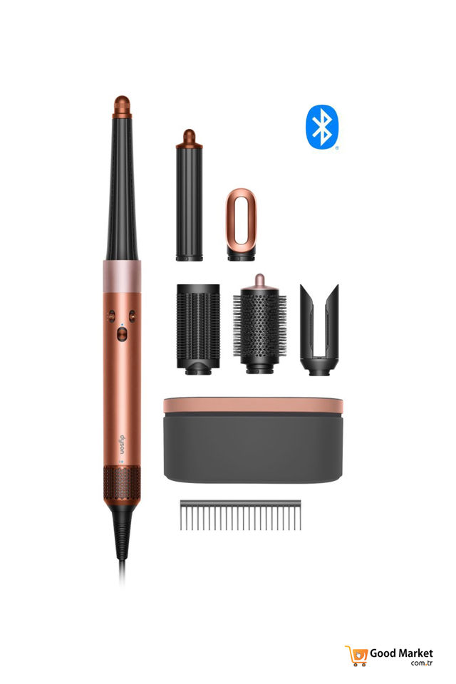 Dyson Airwrap Co-Anda 2x Profesyonel Saç Şekillendirme Ve Kurutma Seti Straight+Wavy 