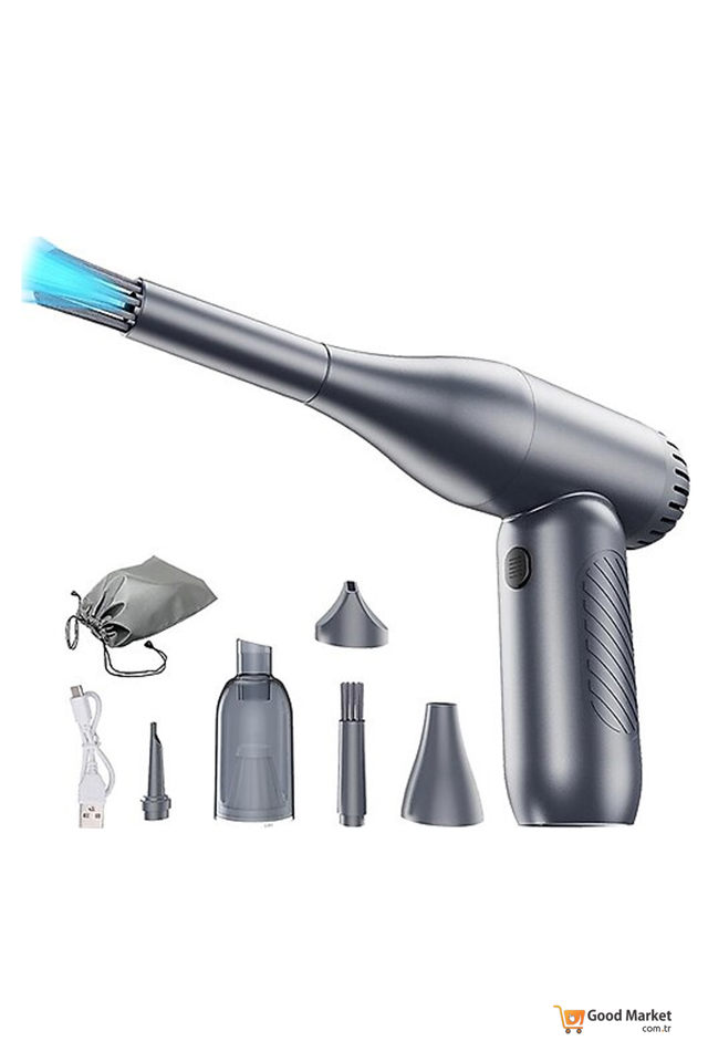WRAPSOL AIR GUN VACUUM CLEANER TURBO GRAY