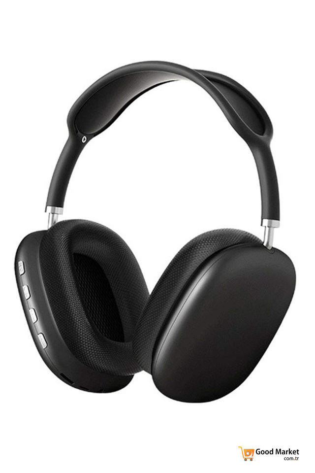 JOEC P10 Hi-Fi Ses Kalitesi Ayarlanabilir ve Katlanabilir Kulak Üstü Bluetooth Kulaklık-Siyah