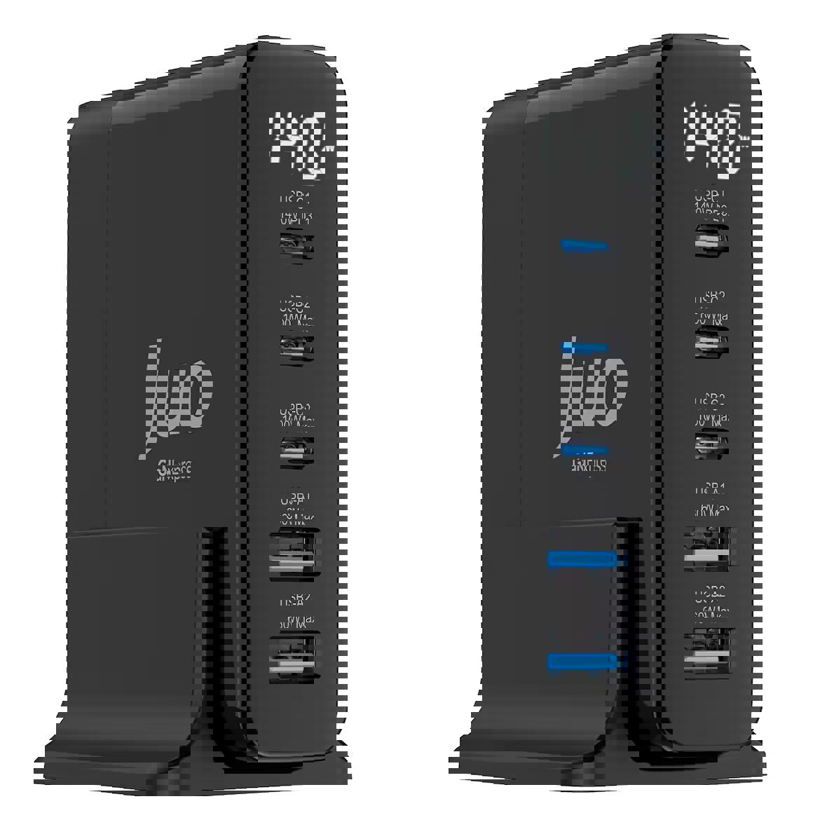Juo 140W GaN Type-C + 2 USB-A Laptop Uyumlu Şarj Aleti