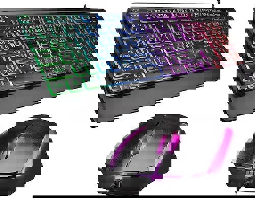 Everest 1200 Dpi Forza Plus Usb Q Klavye Mouse Seti Siyah
