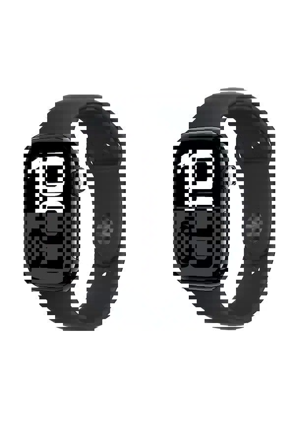 Apple Watch Series 10 GPS 46MM Jet Aliminyum Kasa Spor Kordon Akıllı Saat Siyah
