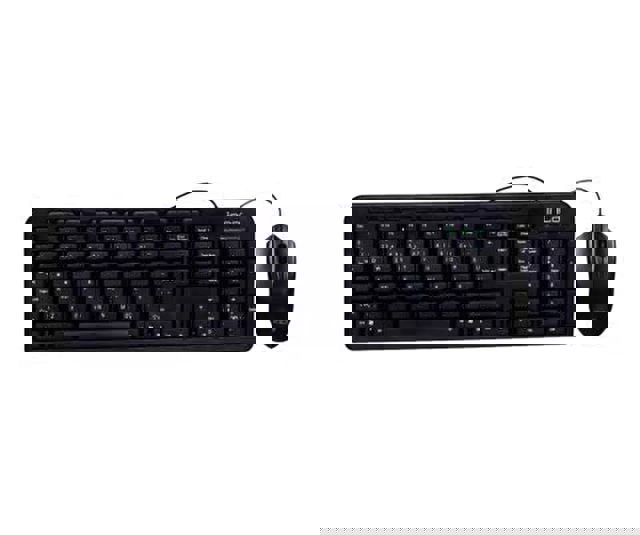 Inca IMK-375T Kablolu Q Klavye Mouse Seti Siyah