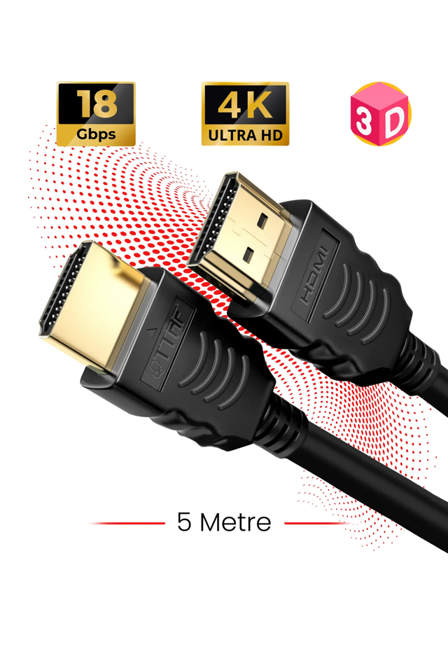 Ttaf Hdmi 2.0 4k Ultra Hd 60 Hz Ses Ve Görüntü Aktarım Kablosu 5 Metre