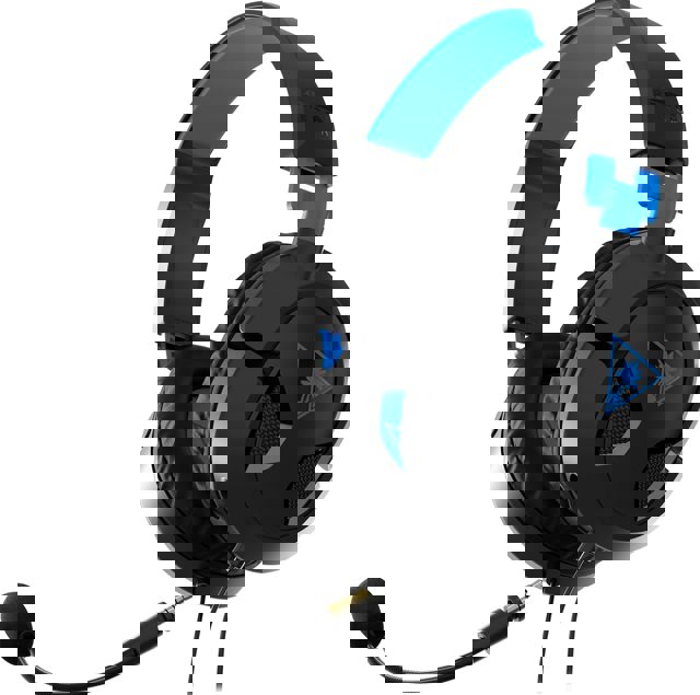 Turtle Beach Recon 50P PS5/4 Uyumlu Kablolu Oyuncu Kulaklığı Siyah