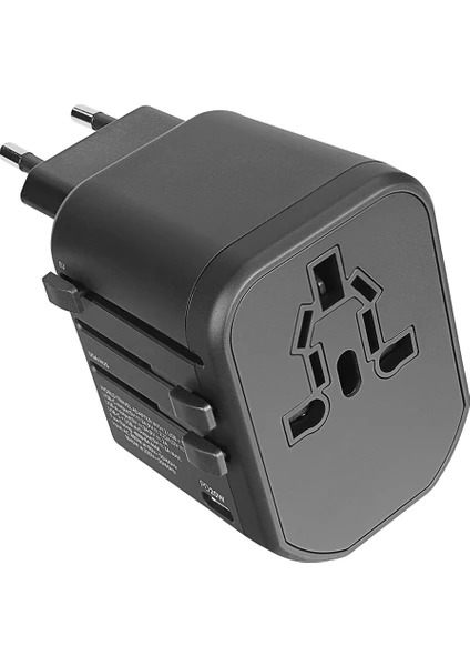 S-Link 2.4A USB Seyahat Adaptörü Siyah