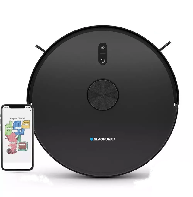 Blaupunkt S10 Robomaster Robot Süpürge Siyah