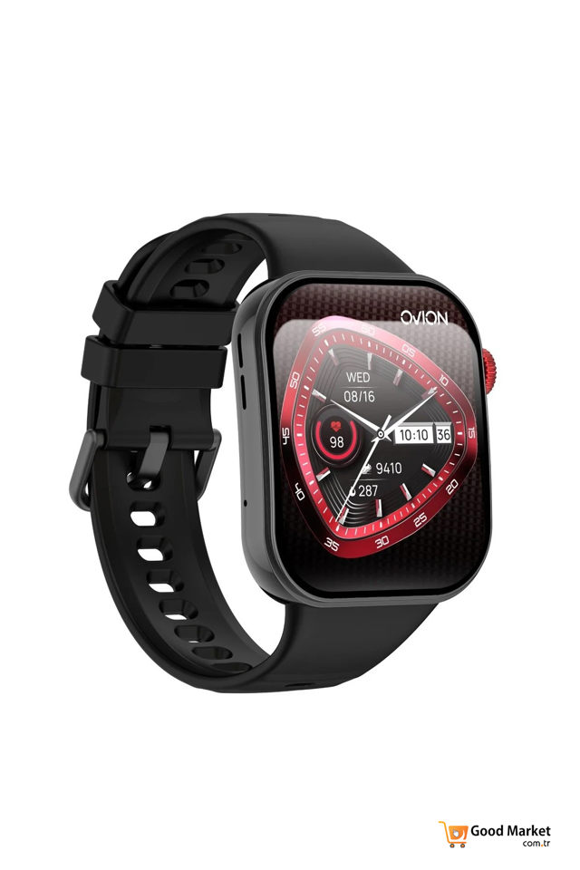Ovion Vio Watch Ultra 2 Black Akıllı Saat