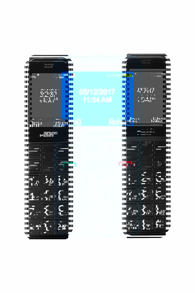 Panasonic Tuşlu Telsiz Cep Telefonu Siyah