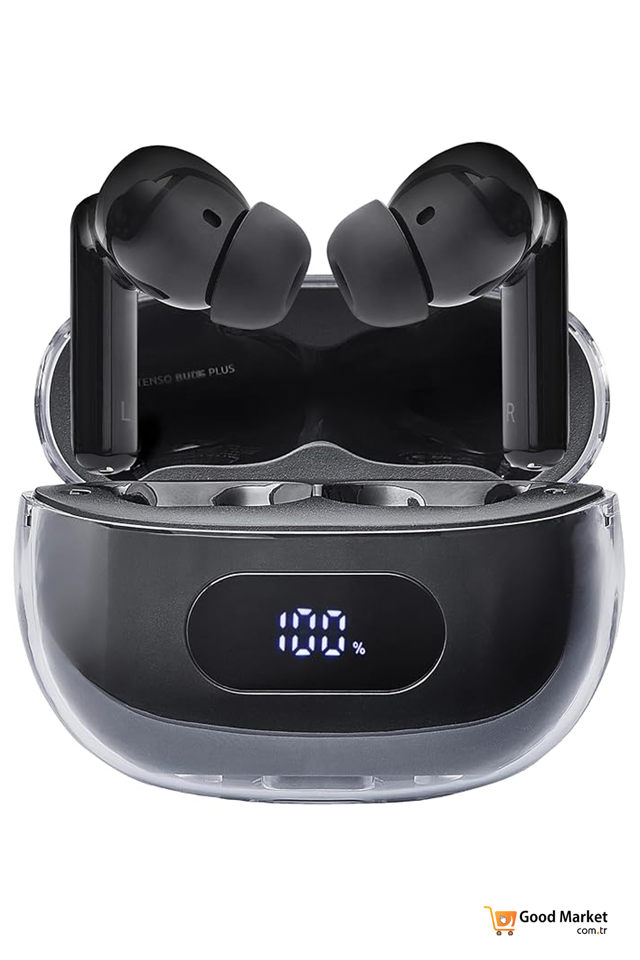 Intenso T310AE Kulak İçi Bluetooth Kulaklık 5.4 ANC/ENC Siyah