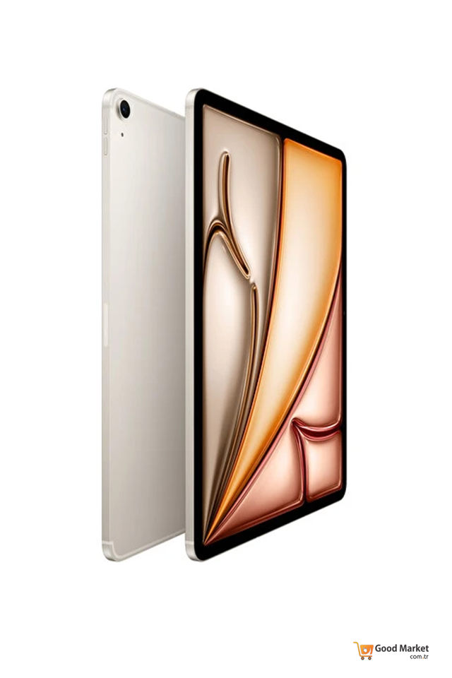 Apple iPad Air (M3) 256GB スターライト、付属品 APPLE IPAD AIR M3 13 INCH Wİ-Fİ + CELLULAR 256 GB MCJ74TU/A STARLIGHT