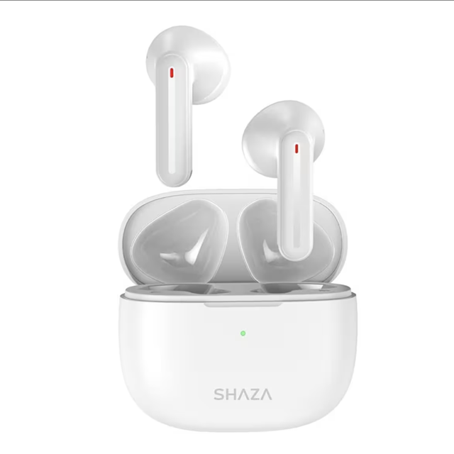Shaza Air7 Plus 4 Mikrofonlu ENC TWS Bluetooth Kulaklık Beyaz