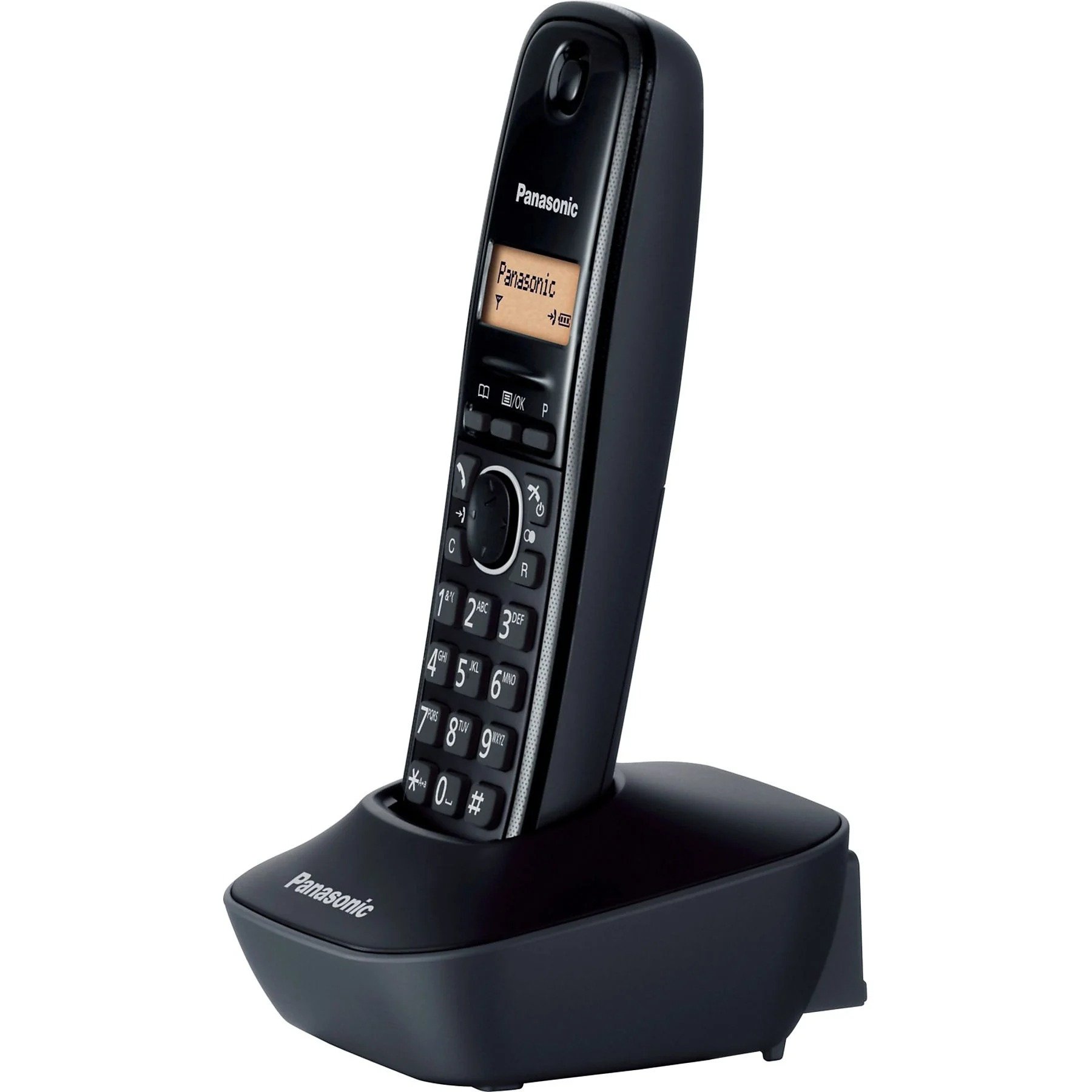 Panasonic KX-TG 1611TRH Kablosuz Dect Telefon Siyah