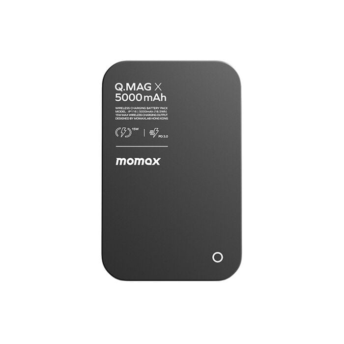 Momax Q.Mag X 5000Mah Magsafe Powerbank Siyah