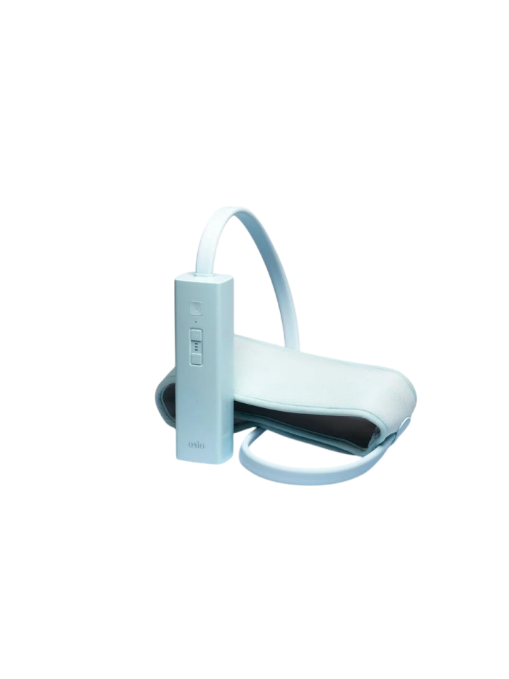 Osio Headband Isıtma ve Ovma Özellikli Şarjlı Kafa Masaj Aleti